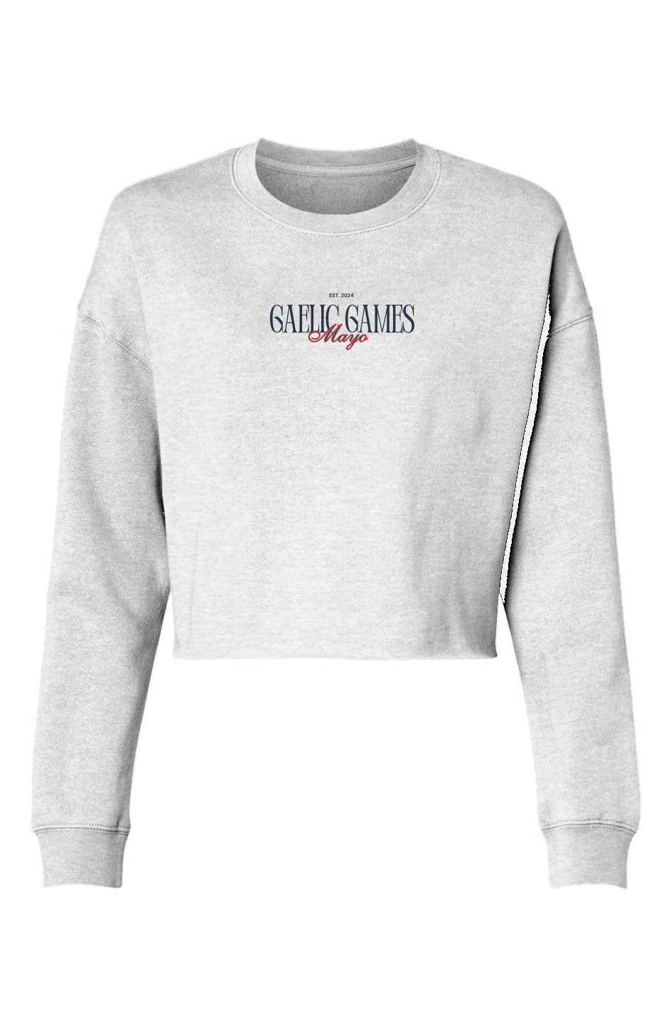 Lightweight Cropped Crew (Mayo)
